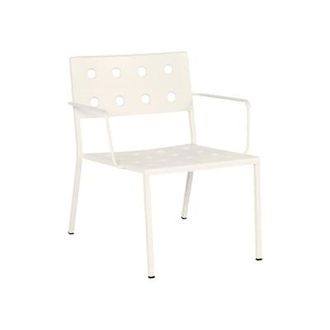HAY Stackable Lounge chair with armrests Balcony - Beige - Powder coated steel - Designer Ronan & Erwan Bouroullec