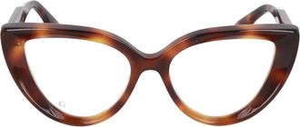 Gucci Glasses, unisex, Brown, Size: 52 MM Cat Eye Glasses