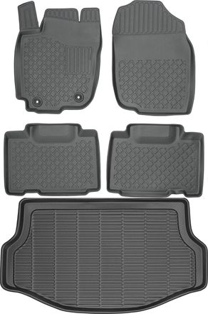 OEM Juego De Alfombrillas Para Coche Y Maletero Para Toyota Rav 4 Suv (2016-2018)