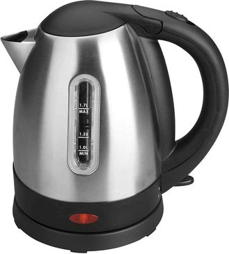 Lacor 69277 - Hervidor Agua El&eacute;ctrico 1.7l - 2400w Ventana Visualizador De Nivel De Agua. Filtro Extra&iacute;ble Y Lavable