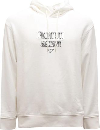 Armani Emporio Sweatshirt Model 6D1Md 2 - Heren - Hoodies - Wit - S - Katoen - Hoodies & sweatvesten