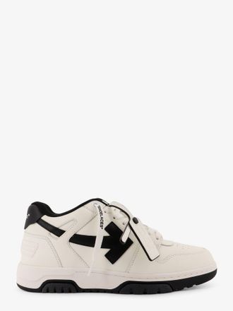 Off-white Sneakers Out of Office in pelle con iconico logo laterale - OFF WHITE - gender_Man