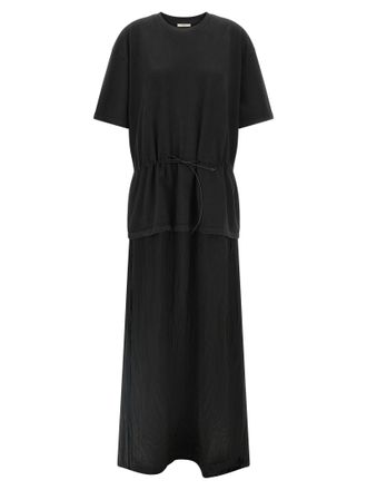 Haikure Black Cotton Long Womens Dress