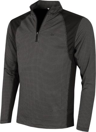 Calvin Klein Mens Micro Grid Layering Baselayer - Black - XXXL