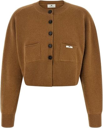 Elisabetta Franchi Mujer, Jerseys, Marr&oacute;n, Talla: M