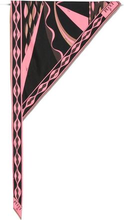 Pucci Iride-print Silk Scarf