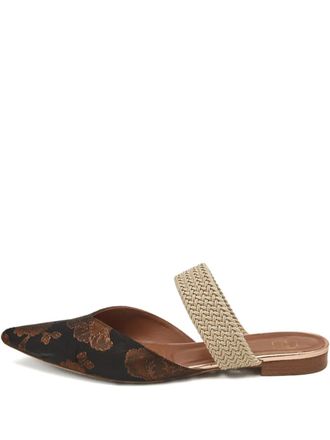 Malone Souliers Maisie brocade sandal - Black