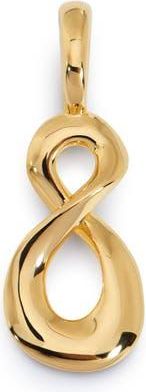 Monica Vinader Infinity Pendant in 18Ct Gold Vermeil at Nordstrom