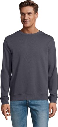 SOLS Uniseks Comet Sweatshirt voor volwassenen (Diep Houtskool Grijs)