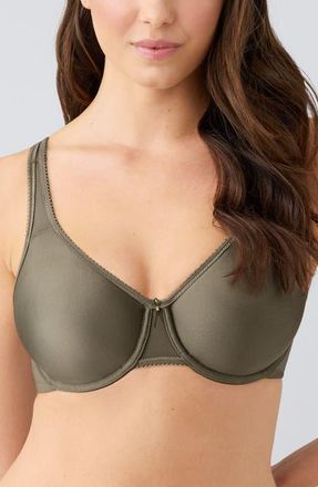 Wacoal Basic Beauty Seamless Underwire Bra in Bungee Cord at Nordstrom, Size 38Ddd