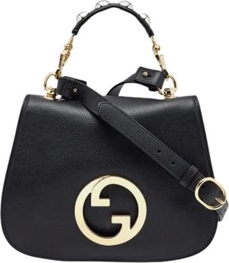 Gucci Pre-owned Handbags, female, Black, Size: ONE SIZE Pre-owned Blondie Top Handle Bag