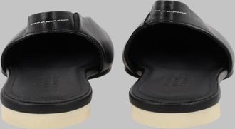 Maison Margiela Slingback Leather Ballet Flat - Black