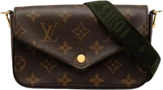 Louis Vuitton Pre-owned Felicie Strap and Go - Dames - Pre-owned - Bruin - Maat: ONE Size