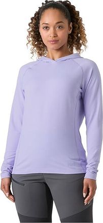 Helly Hansen Hooded Pullover Womens Sweater Bright Lavender : XS, Elastane/Polyester