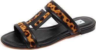 Tod's Luipaard Sandaal Leren Model Schoen - Dames - Sandalen - Veelkleurig - 36 1/2 EU - Leer - Schoenen