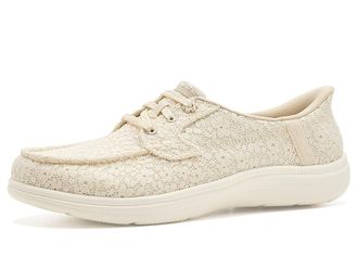 Skechers On-the-go Hands Free Slip-ins On-the-go Flex Radiant - Leilan Womens Shoes Natural : 6.5 Medium, Canvas