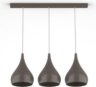 Lumicom Calice L&aacute;mpara De Techo Lineal X3 Monocolor Brillo