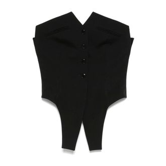 Alexander Wang Dames, Tops, Zwart, Maat: XS