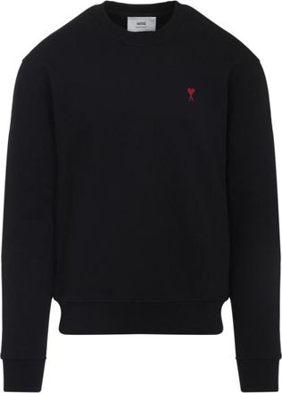 Ami Black Crewneck Sweatshirt