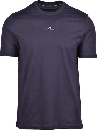 Paul & Shark Multicolor Crewneck Cotton T-Shirt