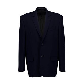 Balenciaga Hombre, Chaquetas, Azul, Talla: S