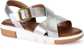 Diba ADVO CATE Comfort Active Sandal in Silver at Nordstrom, Size 8.5