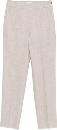 Agnona Pantaloni con taglio a vivo - Toni neutri