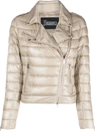 Herno Quilted Zip-up Jacket