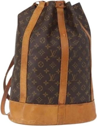 Louis Vuitton Pre-owned Bucket Bags, female, Brown, Size: ONE SIZE Pre-owned Bucket Bag