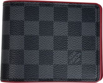 Louis Vuitton Black Damier Graphite Wallet (Bi-Fold) (Pre-Owned)
