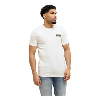 Emporio Armani T-shirt met ronde hals - Heren - T-shirts - Wit - XL - Tops