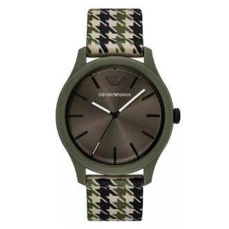 Armani Quartz Dark Green Sunray Dial Mens Watch AR11694