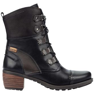 Pikolinos Le Mans 838-8990 Leather Womens Ankle Boots - Black - Size:UK 6-6.5