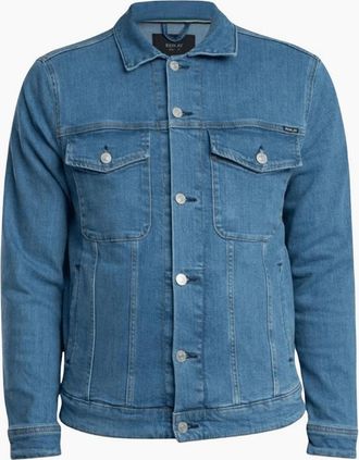 Replay Mens Mid Wash Blue Denim Jacket - Size: 42/Regular