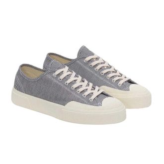 Superga Unisex Volwassen 2432 Works Stripe Sneakers (Blauw/Wit)