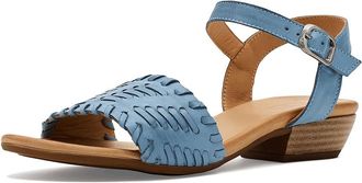 Miz Mooz Cyprus Heeled Sandals Womens Sandals Jeans : EU 42 (US Womens 10.5-11) B - Medium, Leather
