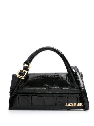Jacquemus Le Chiquito Long Boucle tote bag - women - Leather - OS - Black