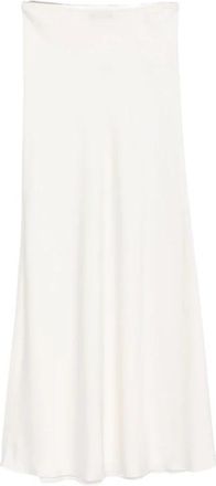 Fabiana Filippi Rokken WIT - Dames - Maxi Rokken - Wit - L - Satijn - Rokken