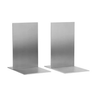 Ferm Living Lager Buchst&uuml;tze, Aluminium geb&uuml;stet (2er Set)