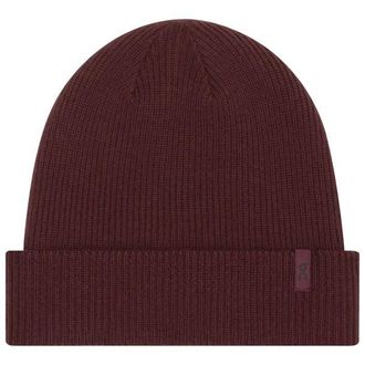 On Merino Beanie M&uuml;tze - Unisex | rot