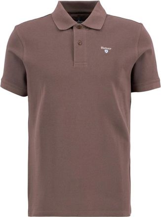 Barbour Sports Polo - Heren - Polos - Bruin - S - Katoen - Tops
