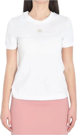 Dolce & Gabbana Dames, Tops, Wit, Maat: 2XS