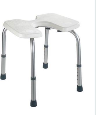 WENKO Taburete Bao Hasta 120kg Wenko Alu/plast Bl Secura Higienic