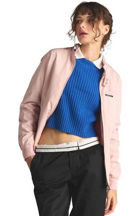 Members Only Classic Iconic Racer Jacket in Light Pink at Nordstrom, Size X-Large