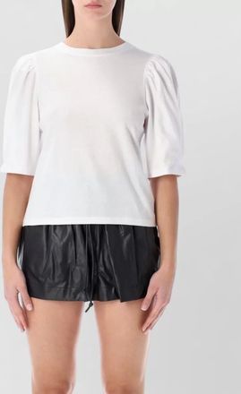 Isabel Marant maelis short sleeve crew neck top