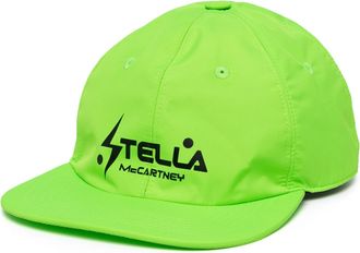 Stella McCartney Baseballpet met logo
