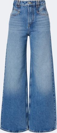 Isabel Marant Lemony wide-leg jeans