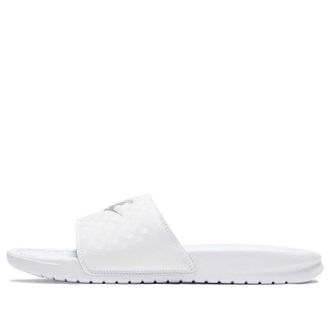 Nike (WMNS) Nike Benassi JDI White Silver 343881-102