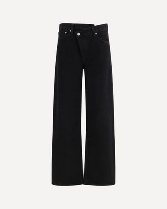 A Gold E Arc Criss Cross Jeans in Phase Female 25