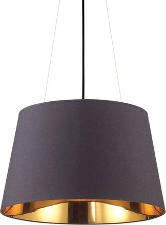 Ideal Lux Ideal Lux Nordik - L&aacute;mpara Colgante De Techo Tipo Domo De 4 Luces Negro